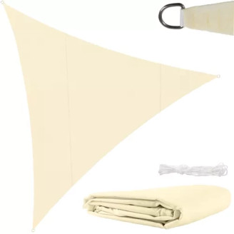 Sunshade sail 4x4x4 beige Gardlov 23142 Garden Terrace
