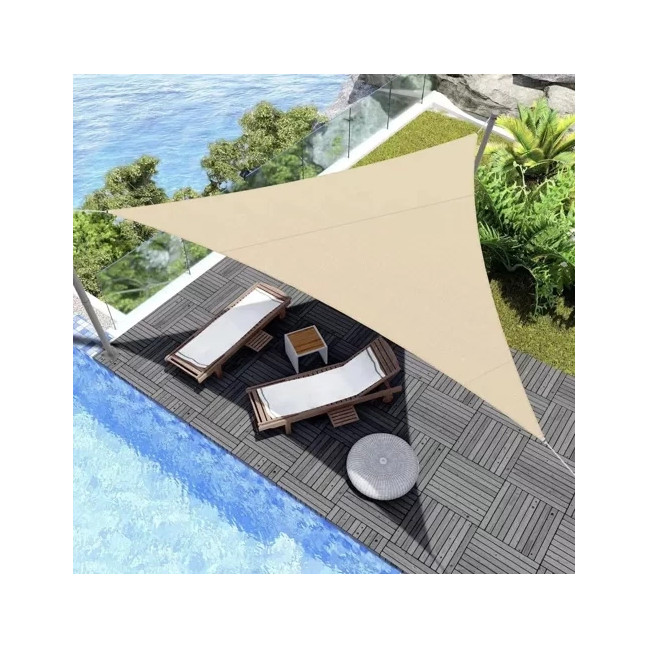 Sunshade sail 4x4x4 beige Gardlov 23142 Garden Terrace