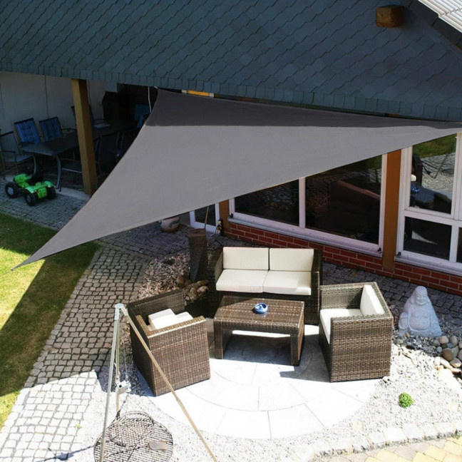 ModernHome Waterproof Sun Shade Sail 4x4x4m | Garden furniture, relaxation, modern style
