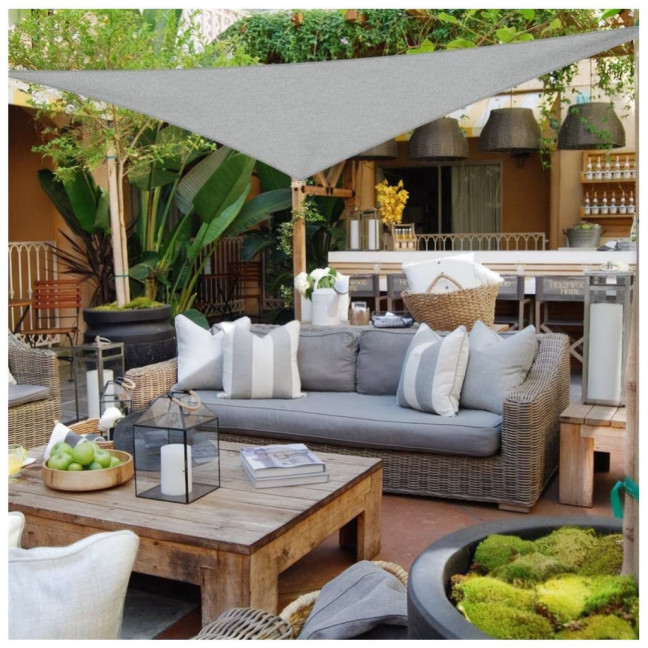 ModernHome Waterproof Sun Shade Sail 4x4x4m | Garden furniture, relaxation, modern style