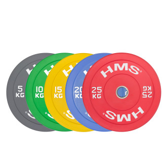 Bumper Olympic Plate 5 - 25 KG