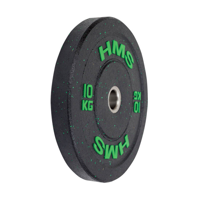 Olympic Plate Stainless Steel Covered with Rubber Bumper 5-25 KG