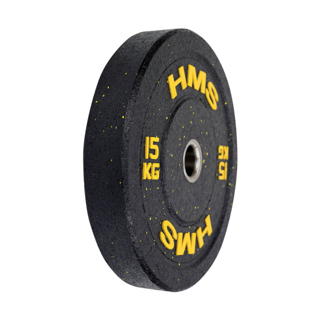 Olympic Plate Stainless Steel Covered with Rubber Bumper 5-25 KG