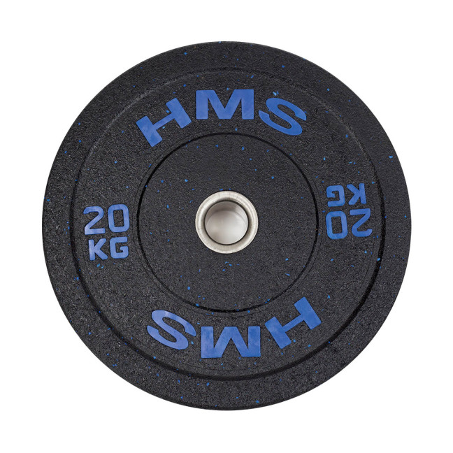 Olympic Plate Stainless Steel Covered with Rubber Bumper 5-25 KG