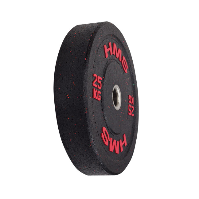 Olympic Plate Stainless Steel Covered with Rubber Bumper 5-25 KG