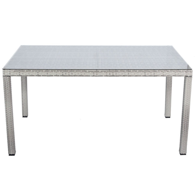 MALAGA 180 Rattan Garden Table | Rattan garden furniture, patio set, garden relaxation