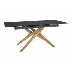 Loreto Ceramic Ossido Bruno table