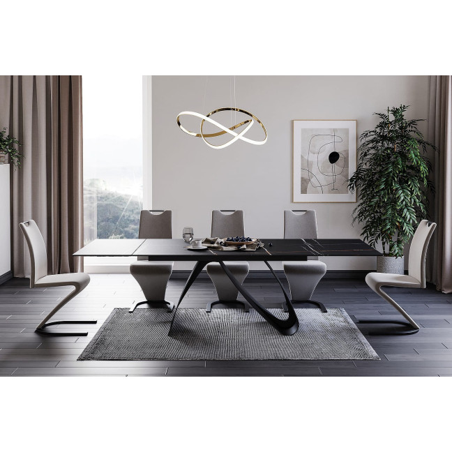 Diuna Ceramic table by Pietra Di Savoia