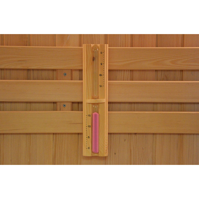 MO-EA4K Dry sauna with HARVIA 6 kW heater | Panoramic Glass | Home SPA