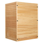 MO-SS1515H Dry sauna with HARVIA 6 kW heater | Scandinavian Style | Natural Wood