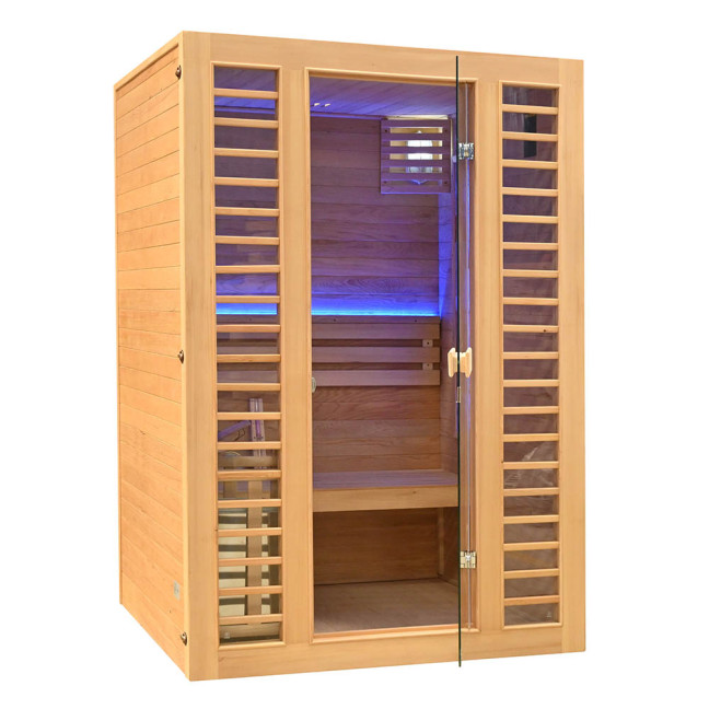 MO-TS3B Dry sauna with HARVIA heater 4.5 kW | Luxury Relaxation | Thermo Wood