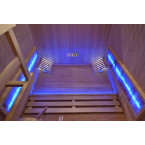 MO-TS3B Dry sauna with HARVIA heater 4.5 kW | Luxury Relaxation | Thermo Wood