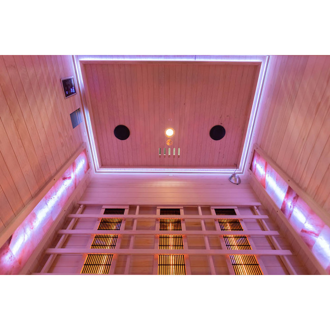 MO-C3S Infrared sauna with salt stone | Home SPA | Ready to Assemble