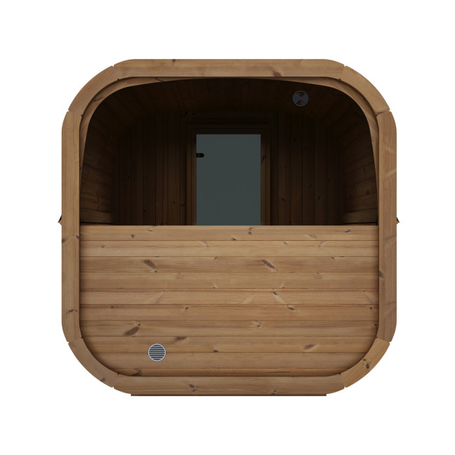 Icon 220 XL Garden Sauna for 4 people / Electric or Wood Burning Heater Harvia / High Quality Heat Treated Scandinavian Spruce