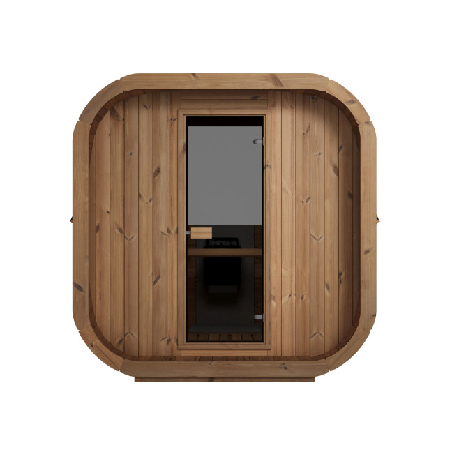 Icon 220 XL Garden Sauna for 4 people / Electric or Wood Burning Heater Harvia / High Quality Heat Treated Scandinavian Spruce