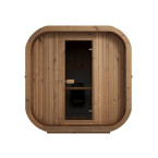 Icon 220 XL Garden Sauna for 4 people / Electric or Wood Burning Heater Harvia / High Quality Heat Treated Scandinavian Spruce