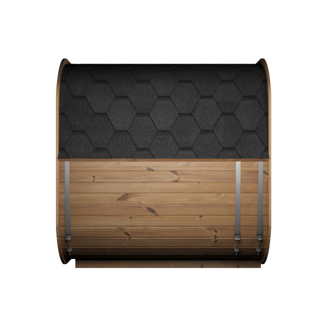 Icon 220 XL Garden Sauna for 4 people / Electric or Wood Burning Heater Harvia / High Quality Heat Treated Scandinavian Spruce