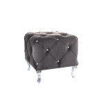 Elsa Velvet Sofa -Grey