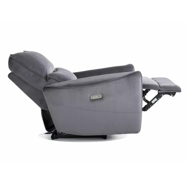 Zefir Velvet Recliner Armchair