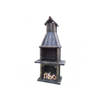 Concrete Garden Smoker ZEFIR - Modern Garden Smoker Made of Concrete