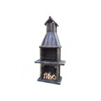 Concrete Garden Smoker ZEFIR - Modern Garden Smoker Made of Concrete