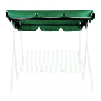 ModernHome Waterproof Swing Canopy 210 x 145 cm Green | Garden furniture, relaxation, modern style