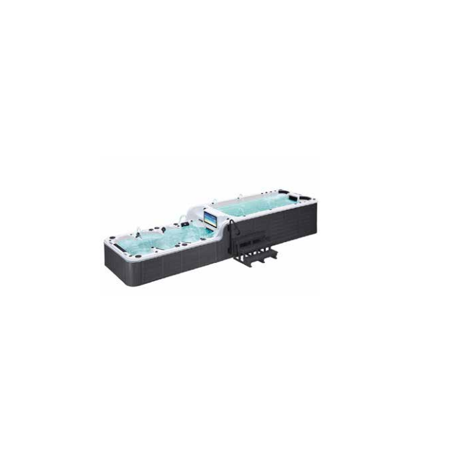 Double Drive Christi Spa - Flagship Dual Zone 10 Person Swim Spa System