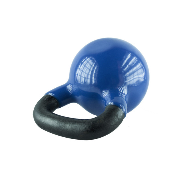 Blue KETTLEBELL Vinyl-Coated Cast Iron HMS