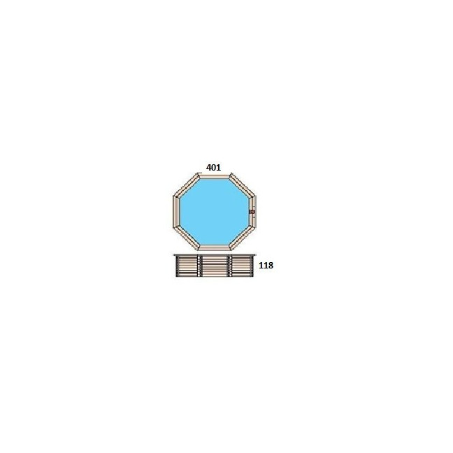 Onyx Wooden Pool resort-grade plunge for backyards & wellness zones