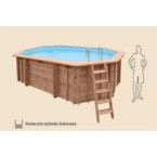 Lazurite wooden pool - hotel-style plunge for XL backyards & wellness zones