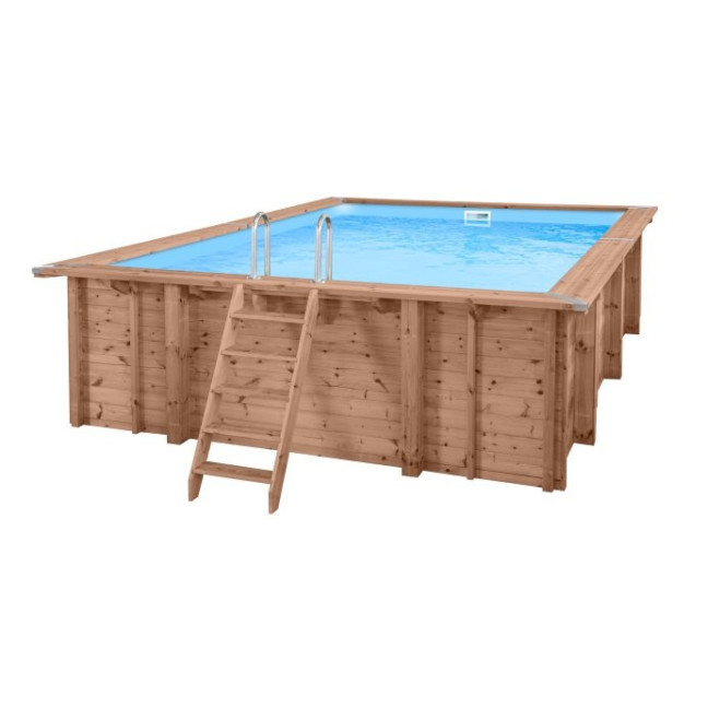 Summer Oasis wooden swimming pool - resort-grade plunge for family backyards & wellness patios