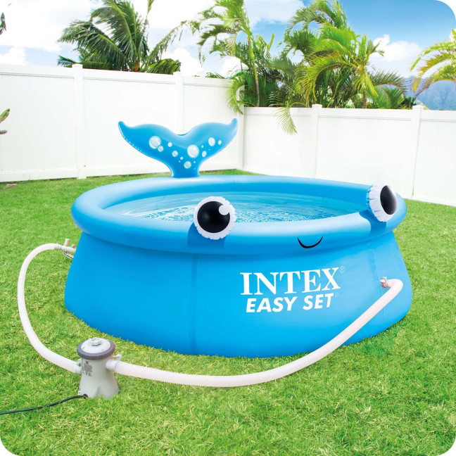INTEX 26102 Ø 183 × 51 cm inflatable pool — instant backyard refreshment for kids & adults