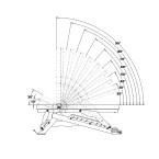 L3150 - (2 PARTS) ADJUSTABLE EXERCISE BENCH