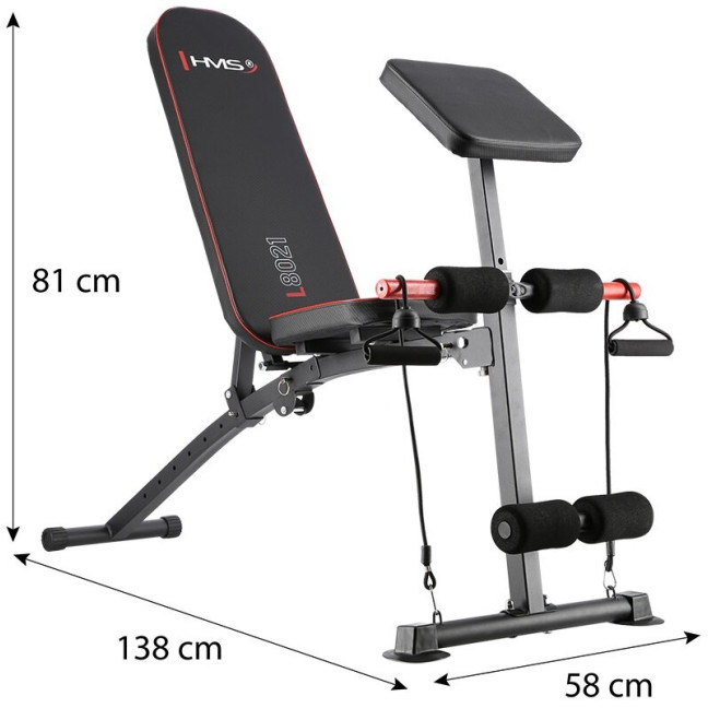 HMS L8021 Exercise Bench