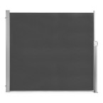 Foldable Side Awning MultiGarden 300x180 cm Anthracite - Privacy Screen for Terrace and Garden
