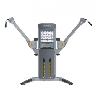 Adjustable cross machine with double pulley: professional / Oemmebi