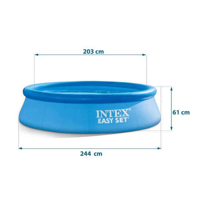Garden expansion pool 244 x 61 cm 16in1 INTEX 28106 – durability, functionality and modern design!