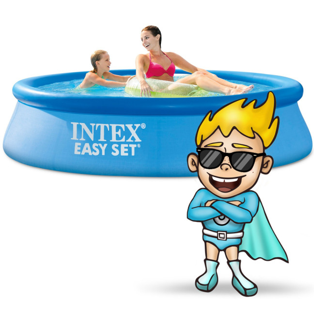 Garden expansion pool 244 x 61 cm 16in1 INTEX 28106 – durability, functionality and modern design!