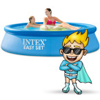 Garden expansion pool 244 x 61 cm 16in1 INTEX 28106 – durability, functionality and modern design!