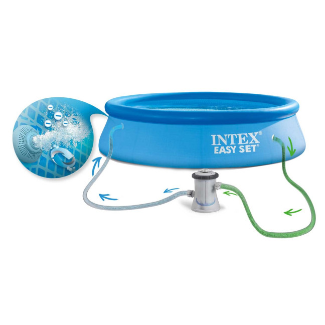 Garden expansion pool 244 x 61 cm 16in1 INTEX 28106 – durability, functionality and modern design!