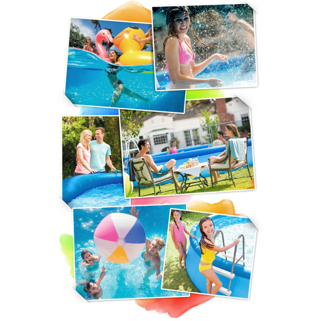Garden expansion pool 244 x 61 cm 16in1 INTEX 28106 – durability, functionality and modern design!
