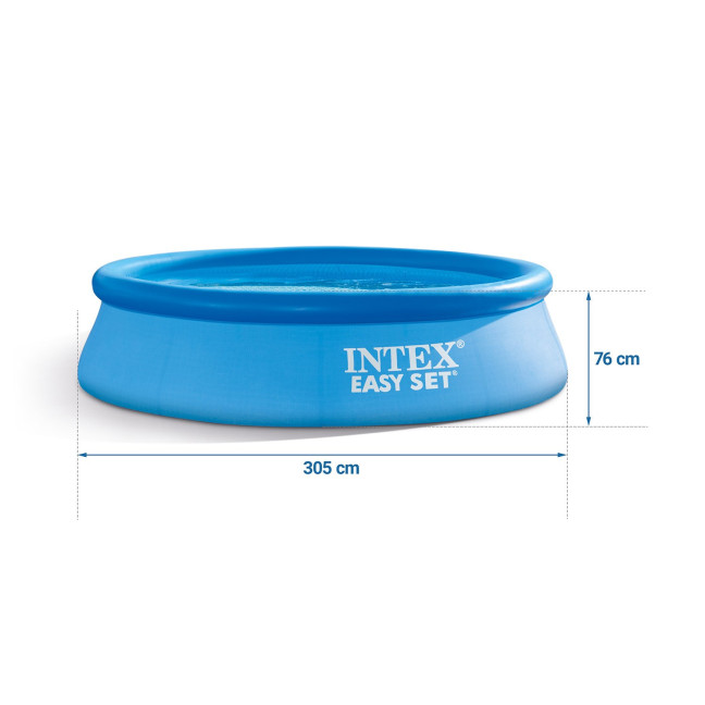 INTEX Easy Set Pool Ø 305 × 76 cm (4-in-1 set with cartridge pump)
