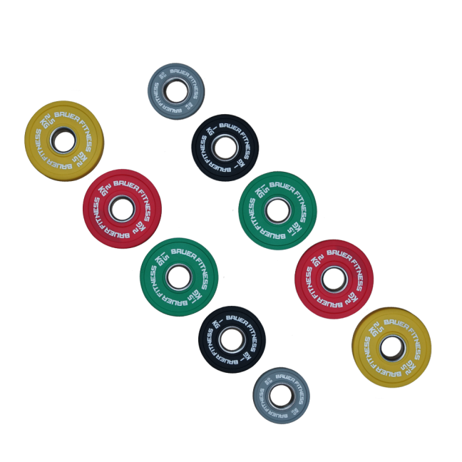 Fractional load set: 2x 0.5/ 1.0/ 1.5/ 2.0/ 2.5 kg