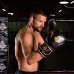 Boxing gloves made of natural leather B-2v13