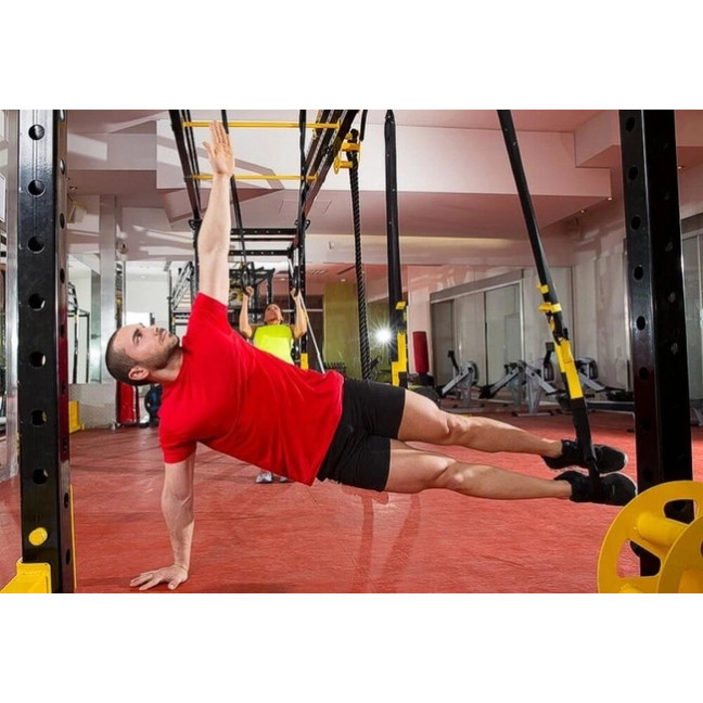 TRAINING TAPES FOR SUSPENSION EXERCISES - YELLOW - RXT