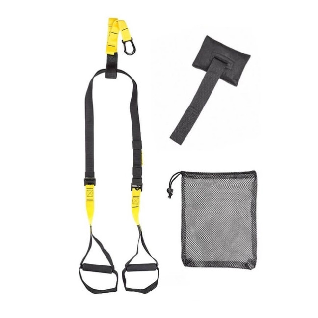 TRAINING TAPES FOR SUSPENSION EXERCISES - YELLOW - RXT