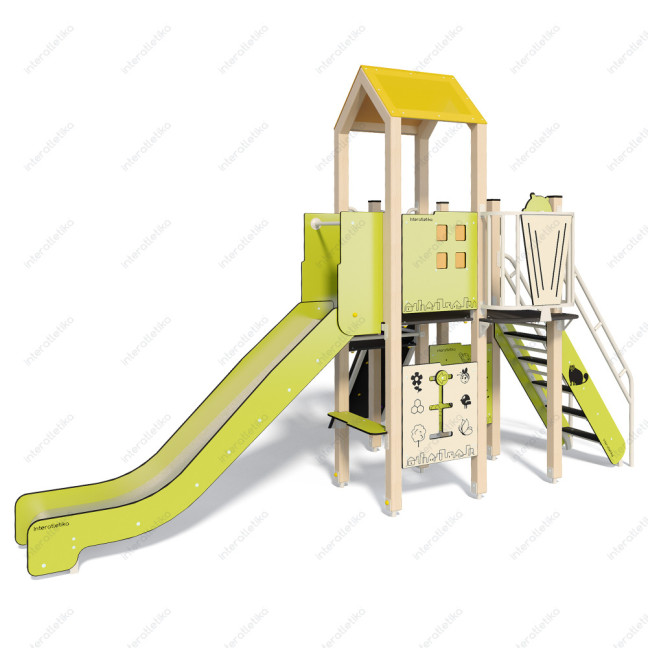 Mast Play Complex for Kids – Safe, Compact Playground with Slide, Climber & Learning Features