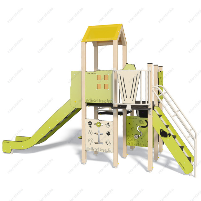 Mast Play Complex for Kids – Safe, Compact Playground with Slide, Climber & Learning Features